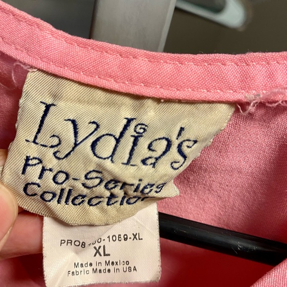 Pink Scrub Top - Picture 3 of 4